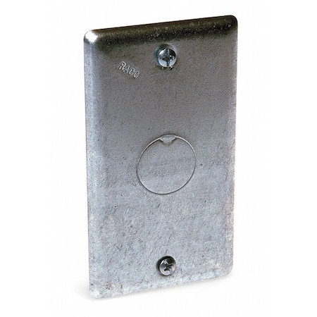 RACO Electrical Box Cover, Square, KO Centered 861