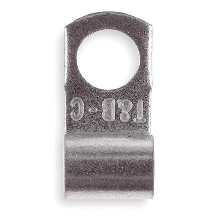 Sta-Kon Ring Terminal, #10 Stud Size, 10 AWG, 600 V, Bare Insulated, Bare, Crimp Termination Only, 50 PK C10-10A