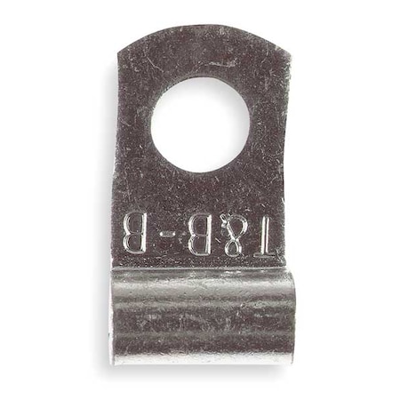 Sta-Kon Ring Terminal, #6 Stud Size, 14 AWG, 600 V, Bare Insulated, Bare, Crimp Termination Only, 100 PK AB14-6A