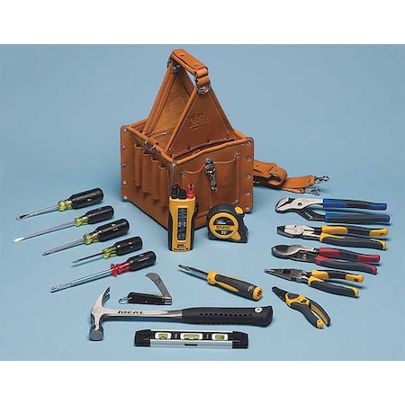 Ideal General Hand Tool Kit, No. of Pcs. 17 35-809