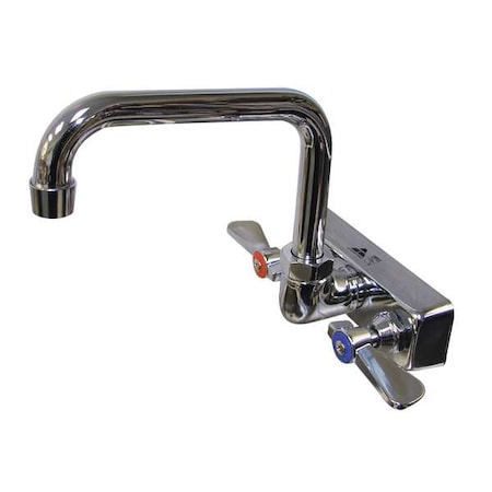 Advance Tabco Gooseneck Kitchen Faucet, Manual, 4" Mount, 2 Hole K-123