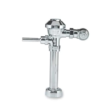 ZURN 0.5 gpf, Urinal Manual Flush Valve, Chrome, 3/4 in IPS Z6003-EWS-YB-YC