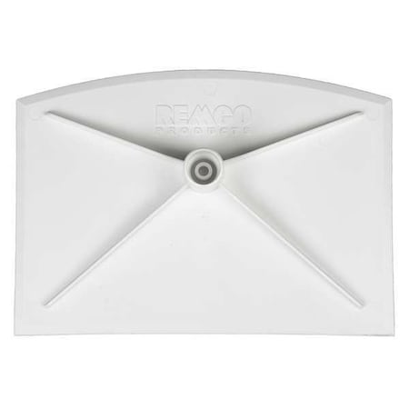 Remco Food Hoe, White, 8x11 In, Nylon 29005