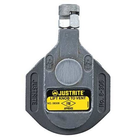 Zoro Select DRUM VENT END OF DRUM BUNG, SS 08306