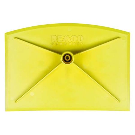 Remco Food Hoe, Yellow, 8x11 In, Nylon 29006
