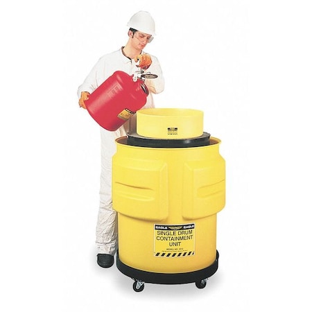 Eagle Mfg 65 Gallon Single Salvage Drum Containment Unit - 1612 1612