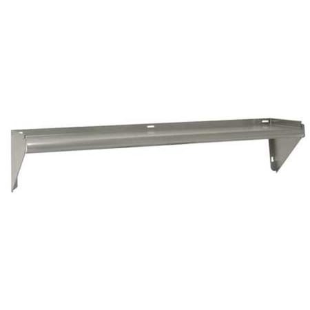 Advance Tabco Stainless Steel Wall Shelf, 11-1/8"D x 48"W x 9-1/2"H, Silver WS-KD-48-GR
