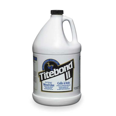 Titebond Wood Glue, II Premium Extend Series, Off White, 24 hr Full Cure, 1 gal, Jug 4136