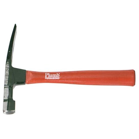 Plumb 15 oz. Brick Hammer with Hickory Handle 11492