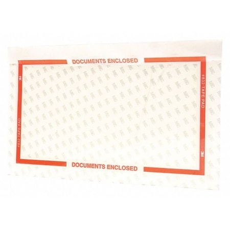 Scotch Packing List Envelope, 10 In H, PK1000, Width: 6" 832