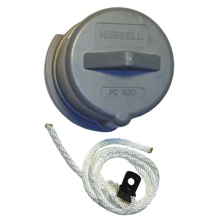 Hubbell Wiring Device-Kellems Closure Cap PC520