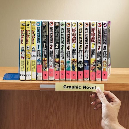 Aigner Index Label Holder, Tubular, 1/2x6In, PK12 R21