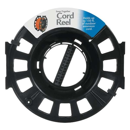 Southwire Cord Storage Reel, Hand Operated, No Configuration, 16 AWG, Black Reel Color, No Cord Length 82870