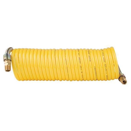 GUARDAIR 1/4" x 25 ft NYellowon Air Hose Yellow 14X25B03