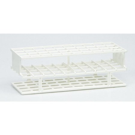 Nalgene Test Tube Rack, 72 Slots, 20mm, White 5970-0020