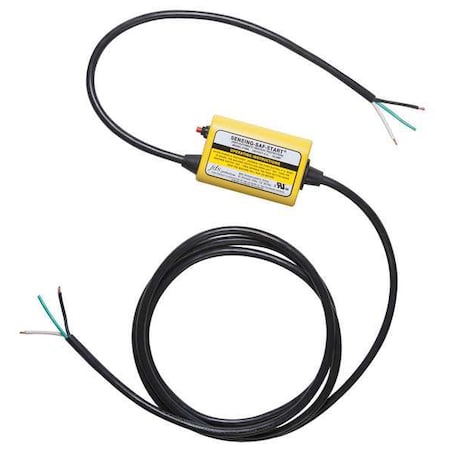 Sensing-Saf-Starts Power Cord, 5-15P, SJTO, 9.6 ft., Blk, 18A, 14/3 1998