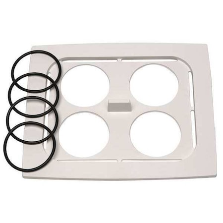 Branson Beaker Cover, (4)600Ml Beakers, For2.5gal. 100-032-511