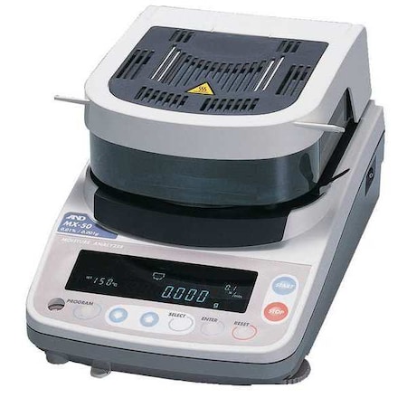 A&D Weighing Moisture Analyzer 51g Capacity, 0.002g Readability MF-50