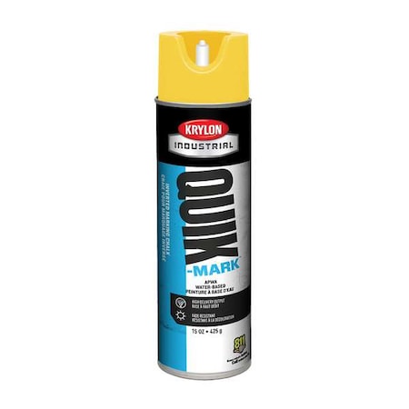 Krylon Industrial Inverted Marking Chalk, Yellow, 15 oz. KWBC3502A