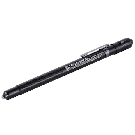 Streamlight Industrial Penlight, LED, Black 65058