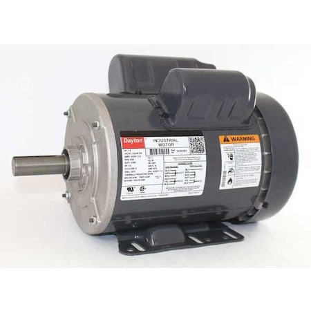 Dayton Capacitor-Start/Run General Purpose Motor, 1 1/2 hp HP, 115/208-230V AC Voltage, 143T Frame 3K300
