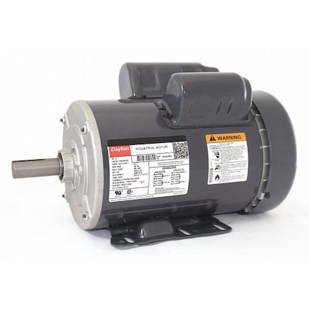 Dayton Capacitor-Start/Run General Purpose Motor, 2 hp HP, 115/208-230V AC Voltage, 145T Frame 3K344