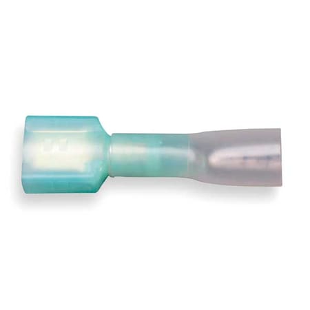 3M Female Disconnect, Blue, 16 to 14 AWG, PK25 MNHU14-250DFIX