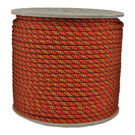 All Gear Climbing Rope, PES, 1/2 In. dia., 600 ft. L AGKM12600R