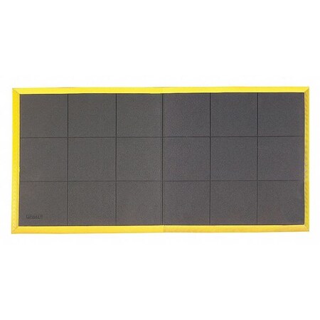 Notrax Antifatigue Mat, 6 ft. 4" L x 3/4 in Thick 656S4076YB