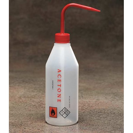 Dynalon Translucent 500mL Wash Bottle, PK5 506915-0004