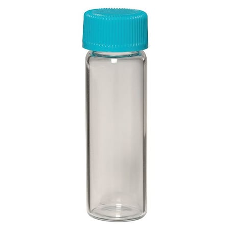 Zoro Select Vial Screw Cap Glass 4ml Clear, PK144 3LEH1