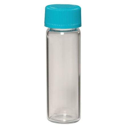 Zoro Select Vial Screw Cap Glass 6ml Clear, PK144 3LEH2