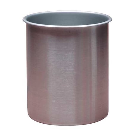 Zoro Select Beaker, Stainless Steel, Low Form, 7.8 L / 2 gal Capacity 78780