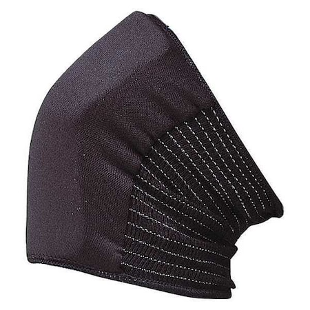 Allegro Industries Knee Pad, Soft, Foam Pad, Fabric Cap, pull On Closure, 1 Straps, Black, Universal 7105