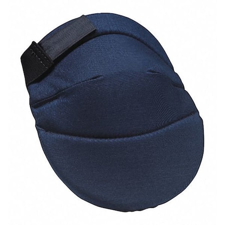 Allegro Industries Knee Pad, Soft, Foam Pad, Plastic Cap, hook-and-loop Closure, 2 Straps, Blue, Universal 6998