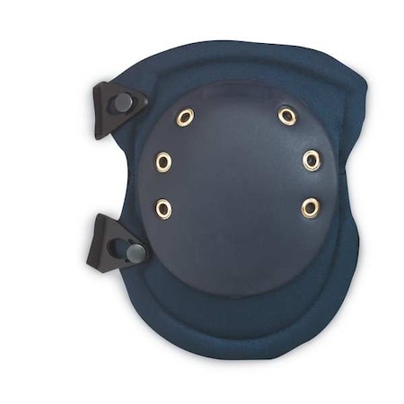 Allegro Industries Knee Pad, Flexible, Foam, Fabric Pad, Rubber Cap, Quick Release Buckle Closure, 2 Straps, Blue 7103Q