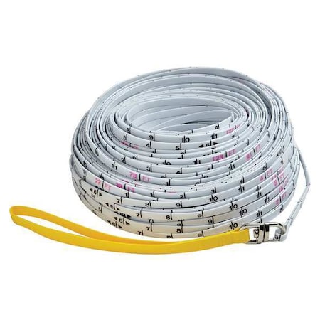 Keson 200 ft Surveyors Tape Measures, 1/4 in Blade SR-10-200