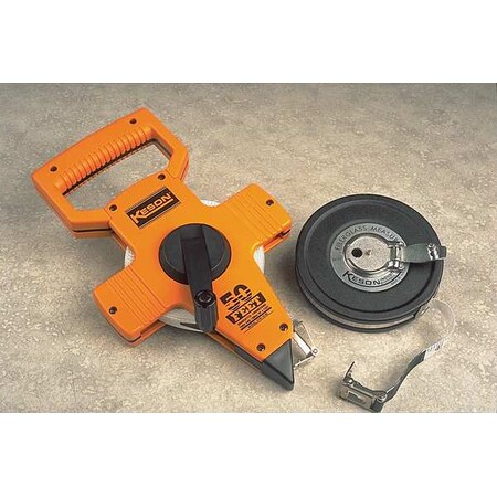 Keson MC-18-100 100ft Fiberglass Tape Measure - 1/2 Inch Blade, SAE