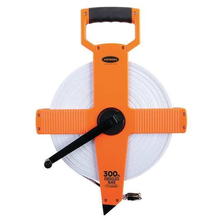 Keson 300 ft Engineer's Tape Measure, 1/2 in Blade OTR-10-300