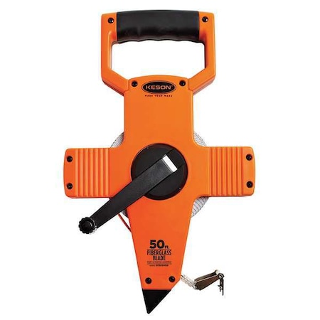 Keson 50 ft/15m Engineer's Tape Measure, 1/2 in Blade OTR-10M-50