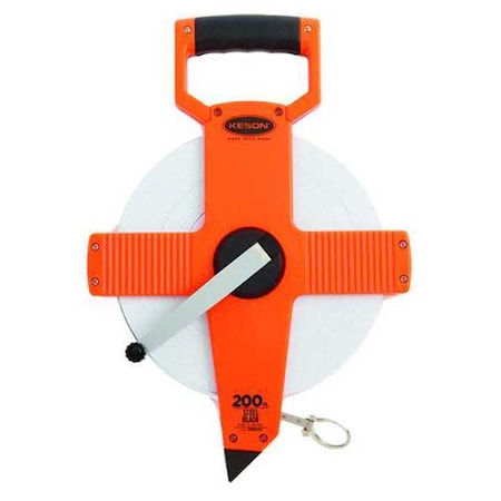 KESON 200 ft Tape Measure, 3/8 in Blade NR18-200