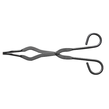Zoro Select Crucible Tongs, Serrated 9 In CTOS09