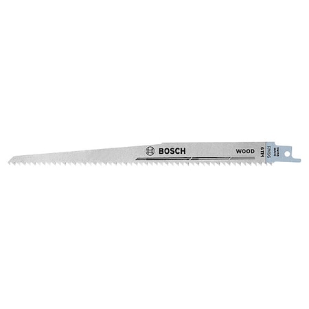 Bosch 9 in x 6 TPI Reciprocating Saw Blade, BOSCH, 5 PK RW96