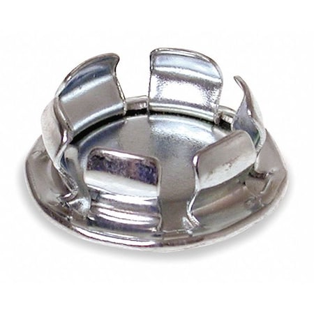 Zoro Select Knock Out Plug, 1/2 In, Steel 3LN64