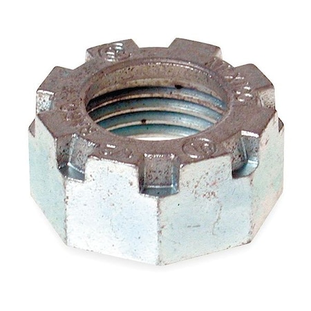 Zoro Select IMC Bushing, 1-1/2 in, Threaded, Zinc Alloy, Plain 3LN83