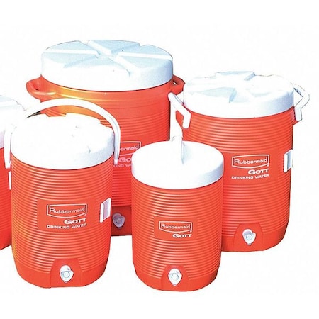 Gott Beverage Cooler, 2 gal., Orange FG15300411