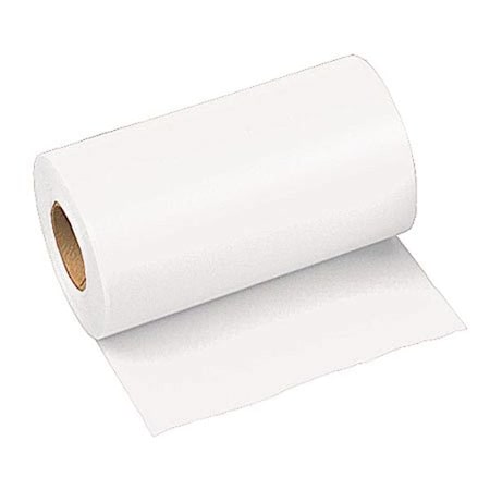 Zoro Select Flagging Tape, White, 6 in Wide x 300 ft Length, Vinyl, 2.5 mil TF6W300-200