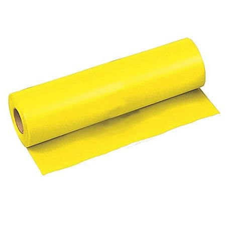 Zoro Select Flagging Tape, Yellow, 12 in Wide x 300 ft Length, Vinyl, 2.5 mil TF12Y300-200