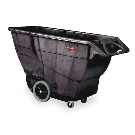 Rubbermaid Commercial Tilt Truck, Standard, 1 cu. yd., 2100 lb. FG9T1600BLA