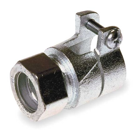 Zoro Select EMT Coupling, 3/4 in, Compression, Zinc Alloy